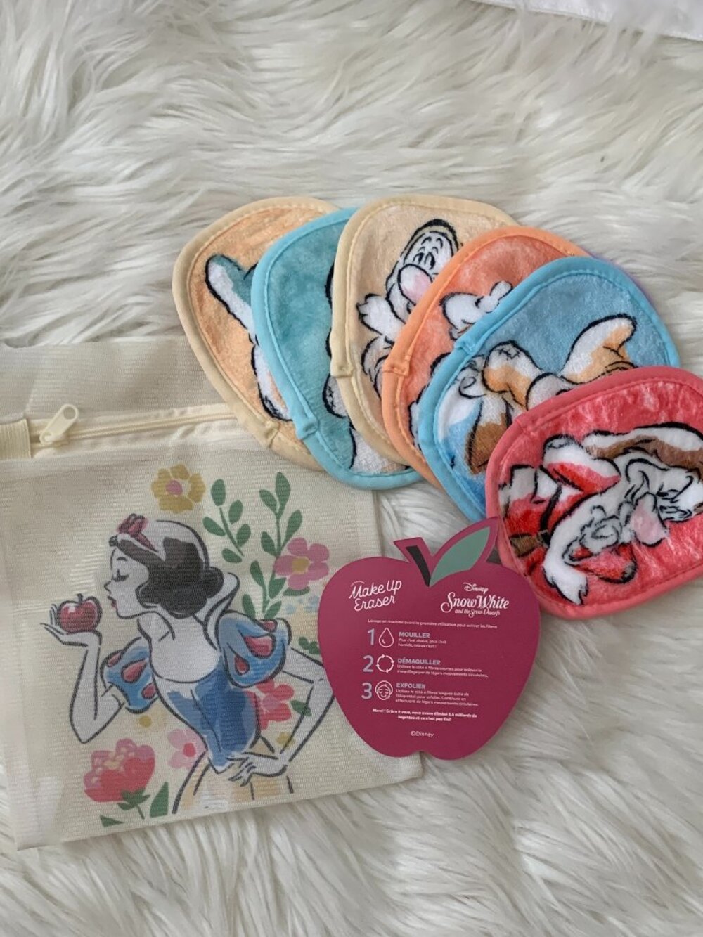 THE ORIGINAL MAKE UP ERASE Snow White & Seven Dwarf 7-Day Set